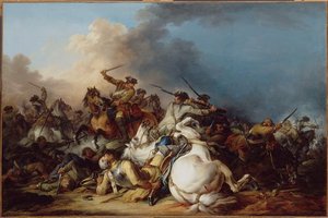 Une Bataille — Casanova François Joseph