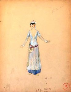 Costume Designs — Sergey Solomko, Art Nouveau
