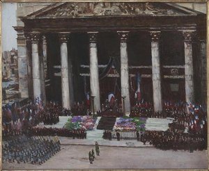 Funerailles Du President Doumer Au Pantheon.12 Mai 1933 — Joseph-félix Bouchor
