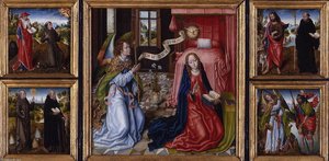 Triptych Of The Annunciation — Master Of The Legend Of Saint Ursula