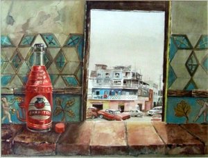 Ventana Con Refresco En Tizapán — Elena Climent Smoland
