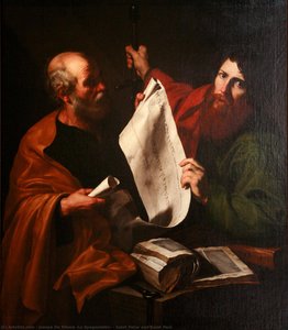 Saint Peter And Saint Paul — Jusepe De Ribera, Baroque