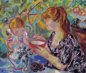 Morning Breakfast, (1957) — Emilio Grau Sala