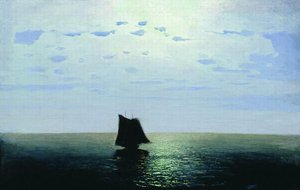 Moonlit Night At Sea — Arkhip Ivanovich Kuindzhi