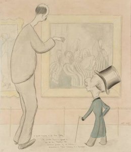 A Quiet Morning In The Tate Gallery — Sir Max Beerbohm