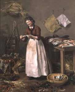 The Fish Wife — Victor Gabriel Gilbert