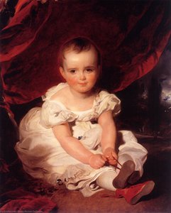 Portrait Of The Archduchess Maria Theresia — Moritz Michael Daffinger, Biedermeier