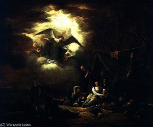Angels' Annunciation to the Shepherds