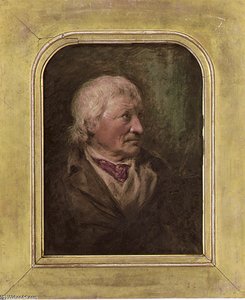 Head Study Of A Gentleman, Traditionally Identified As The Artist's Uncle — William Henry Hunt