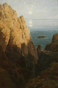 The Rising Moon and Day's Departure