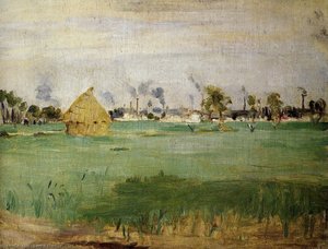 Landscape At Gennevilliers — Berthe Morisot