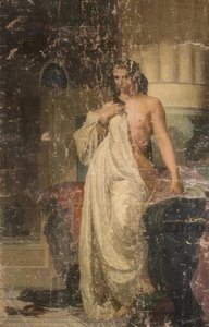 Delilah Having Delivered Samson To The Philistines — Louis Marie Baader
