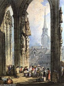 Scene From A Church Porch