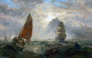 Homeward Bound, Making For The Mersey — William Joseph Julius Caesar Bond