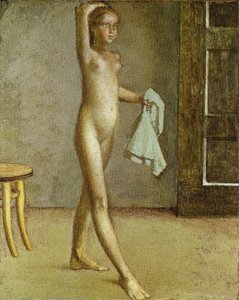 Naked In Scarf — Balthus