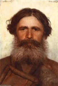 The Portrait Of A Peasant — Ivan Nikolaevich Kramskoy