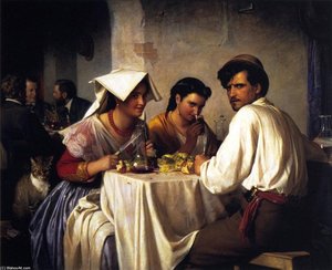 In a Roman Osteria