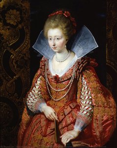 Portrait Of Charlotte-marguerite De Montmorency, Princess Of Condé — Radionica Petra Pavla Rubensa, Baroque