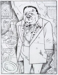 Ebert The President — George Grosz