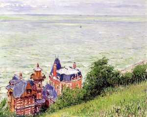 Villas At Trouville — Gustave Caillebotte