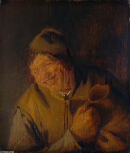 The Merry Peasant — Adriaen Van Ostade