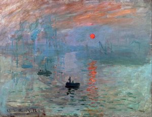 Impression, Soleil Levant (rising Sun), 1872 — Claude Monet, Impressionism
