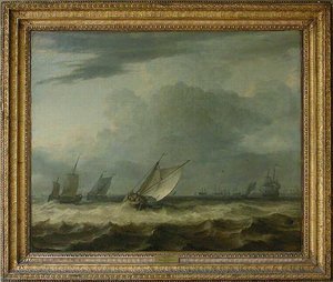 Bateaux Par Grand Vent — Allaert Van Everdingen