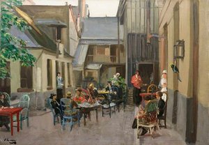 Red Cross Hostel, Rouen — Sir John Lavery