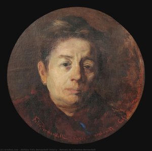 Retrato De Celestina Bernardelli — Atiliano Félix Bernardelli Thierry, Impressionism