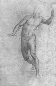Study For A Risen Christ — Michelangelo Morlaiter