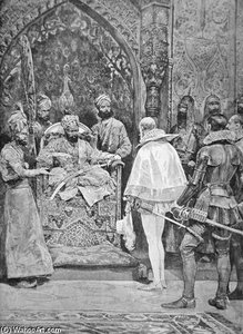 The English Ambassador In India — Richard Caton Woodville