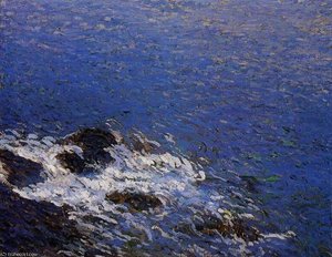 Soir A Collioure — Henri Jean Guillaume Martin