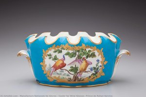 Cooler For Wine Glasses (prince De Rohan Service) — Manufacture Nationale De Sèvres