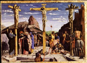 Le Calvaire — Andrea Mantegna, Renaissance Sculptural Detail