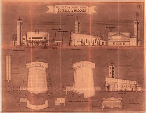 Plan Ot The Church Of Estella Del Marques — Fernando Cavestany Pardo-valcárce