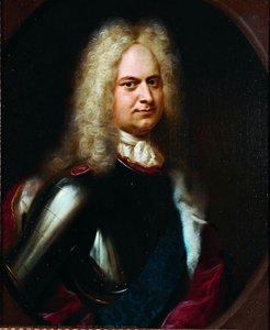 Portrait of a noble in harness