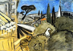 Graveson, Olive Picker — Auguste Chabaud