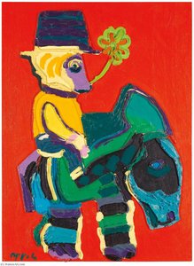 A Donkey Too Gentle For The Cruel Children — Karel Appel