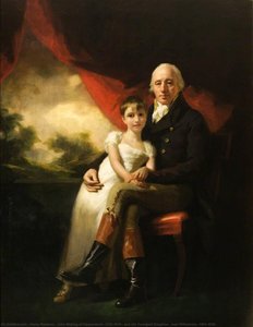 John Stirling Of Kippendavie (1742–1816), And His Youngest Daughter, Jean Wilhelmina (1804–1859) — Henry Raeburn, Contemporary Realism