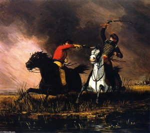The Trooper — Charles Deas, Romanticism