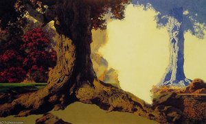 Dreaming October — Maxfield Parrish