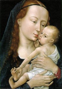 Virgin And Child — Rogier Van Der Weyden, Early Netherlandish
