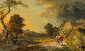 Paysage Historique Avec Démetrius Et Mithridate Colloque D'archelaos Et De Sylla — Pierre-henri De Valenciennes