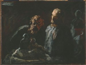 Two Sculptors — Honoré Daumier