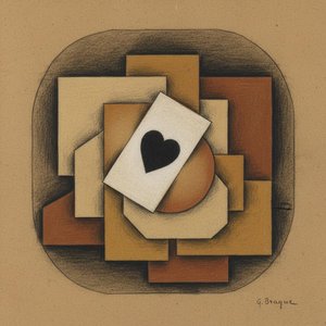 Fragmented Affection In Ochre And Sepia — Marc Duvallier, Cubism