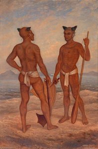 Marquesan Men — Antonion Zeno Shindler