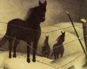 February — Grant Wood