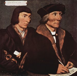 Thomas Godsalve Of Norwich And His Son, John — Hans Holbein The Younger, Northern Renaissance