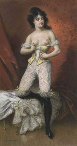 Undressing — Ladislaus Bakalowicz