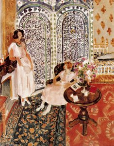Le Paravent Mauresque Huile Sur Toile Philadelphie, Museum Of Art — Henri Matisse, Fauvism